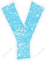 KG 12" Individuals - Baby Blue Sparkle Y