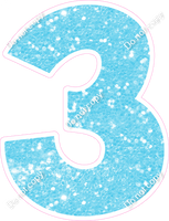 KG 12" Individuals - Baby Blue Sparkle 3