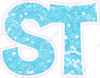 KG 12" Individuals - Baby Blue Sparkle ST