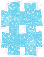 KG 12" Individuals - Baby Blue Sparkle #