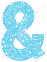 KG 12" Individuals - Baby Blue Sparkle &