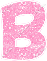 KG 12" Individuals - Baby Pink Sparkle B
