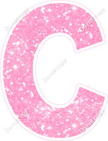 KG 12" Individuals - Baby Pink Sparkle C