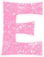 KG 12" Individuals - Baby Pink Sparkle E