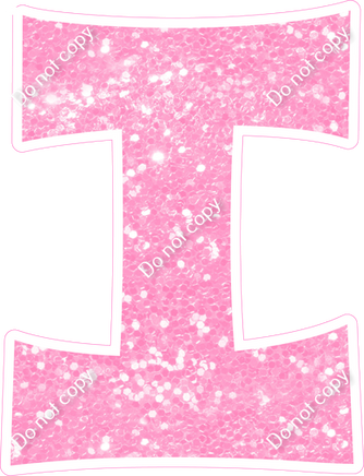 KG 12" Individuals - Baby Pink Sparkle I