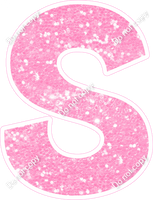 KG 12" Individuals - Baby Pink Sparkle S