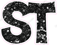 KG 12" Individuals - Black Sparkle ST