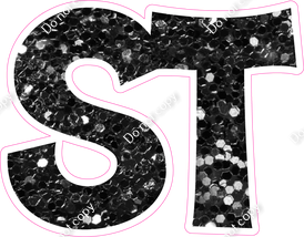 KG 12" Individuals - Black Sparkle ST