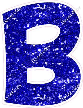 KG 12" Individuals - Blue Sparkle B