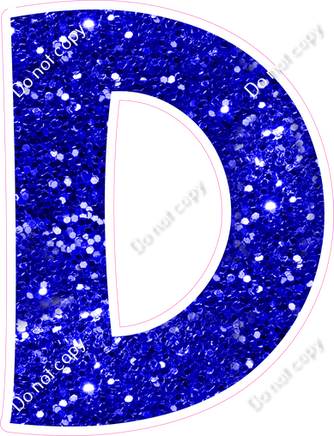 KG 12" Individuals - Blue Sparkle D