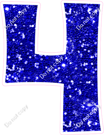 KG 12" Individuals - Blue Sparkle 4