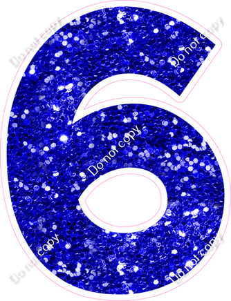 KG 12" Individuals - Blue Sparkle 6