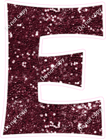 KG 12" Individuals - Burgundy Sparkle E