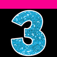 Sparkle - 12" KG 43 pc Number Sets