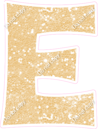 KG 12" Individuals - Champagne Sparkle E