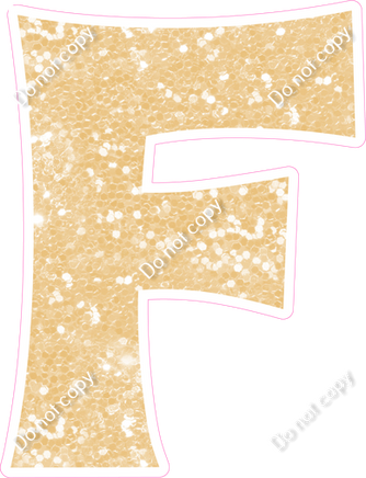 KG 12" Individuals - Champagne Sparkle F