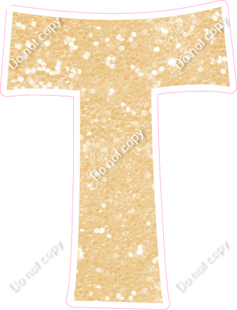 KG 12" Individuals - Champagne Sparkle T