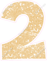 KG 12" Individuals - Champagne Sparkle 2