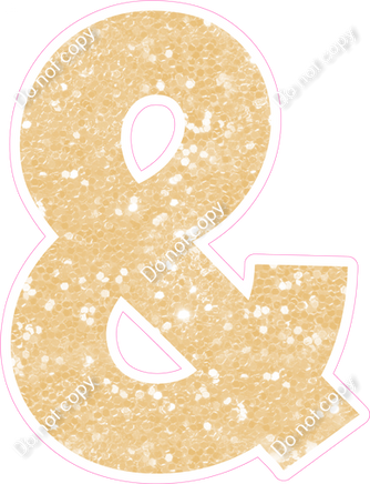 KG 12" Individuals - Champagne Sparkle &