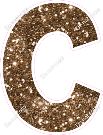 KG 12" Individuals - Chocolate Sparkle C