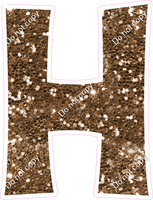 KG 12" Individuals - Chocolate Sparkle H