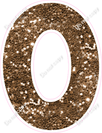 KG 12" Individuals - Chocolate Sparkle O