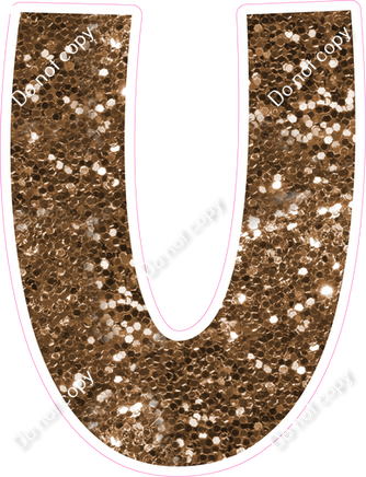 KG 12" Individuals - Chocolate Sparkle U