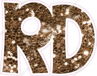 KG 12" Individuals - Chocolate Sparkle RD