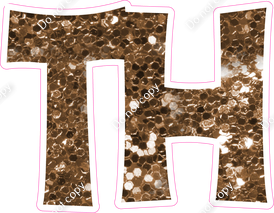 KG 12" Individuals - Chocolate Sparkle TH