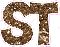 KG 12" Individuals - Chocolate Sparkle ST