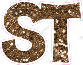 KG 12" Individuals - Chocolate Sparkle ST