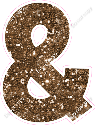 KG 12" Individuals - Chocolate Sparkle &