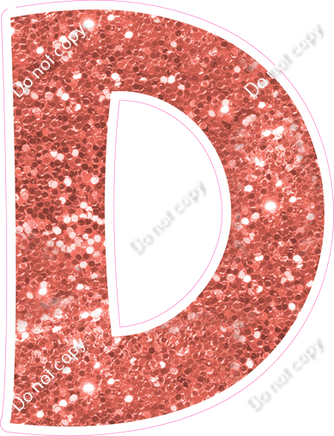 KG 12" Individuals - Coral Sparkle D