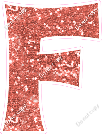 KG 12" Individuals - Coral Sparkle F