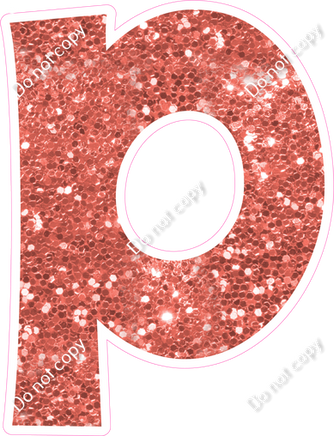 KG 12" Individuals - Coral Sparkle P