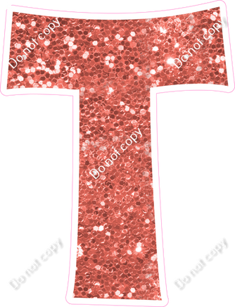 KG 12" Individuals - Coral Sparkle T