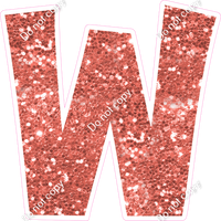 KG 12" Individuals - Coral Sparkle W