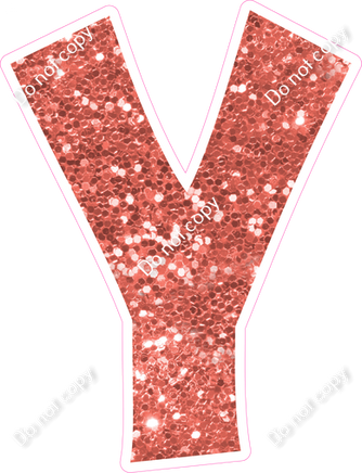 KG 12" Individuals - Coral Sparkle Y