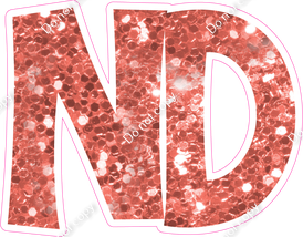 KG 12" Individuals - Coral Sparkle ND