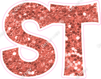 KG 12" Individuals - Coral Sparkle ST