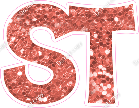 KG 12" Individuals - Coral Sparkle ST