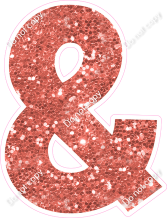 KG 12" Individuals - Coral Sparkle &