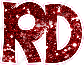 KG 12" Individuals - Crimson Sparkle RD