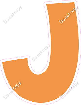 KG 12" Individuals - Flat Amber J