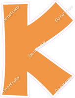 KG 12" Individuals - Flat Amber K