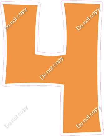 KG 12" Individuals - Flat Amber 4