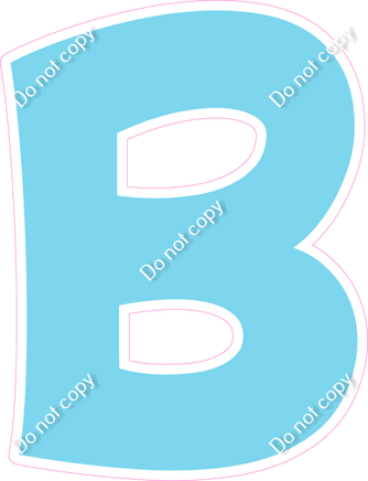 KG 12" Individuals - Flat Baby Blue B