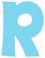 KG 12" Individuals - Flat Baby Blue R