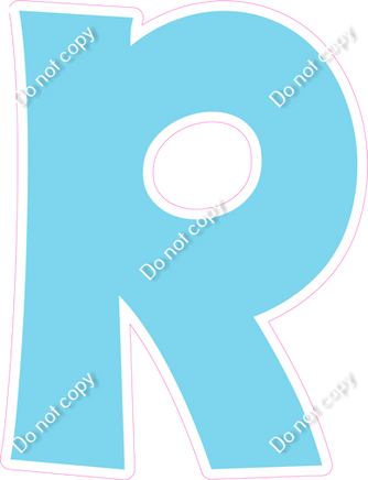 KG 12" Individuals - Flat Baby Blue R