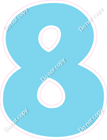 KG 12" Individuals - Flat Baby Blue 8